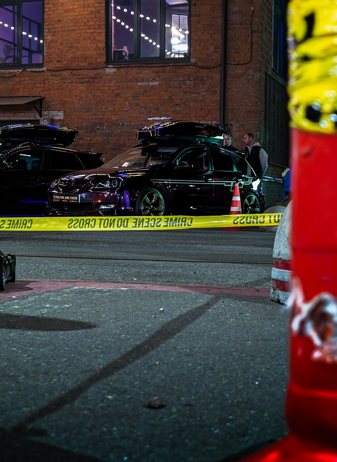 crime scene tape